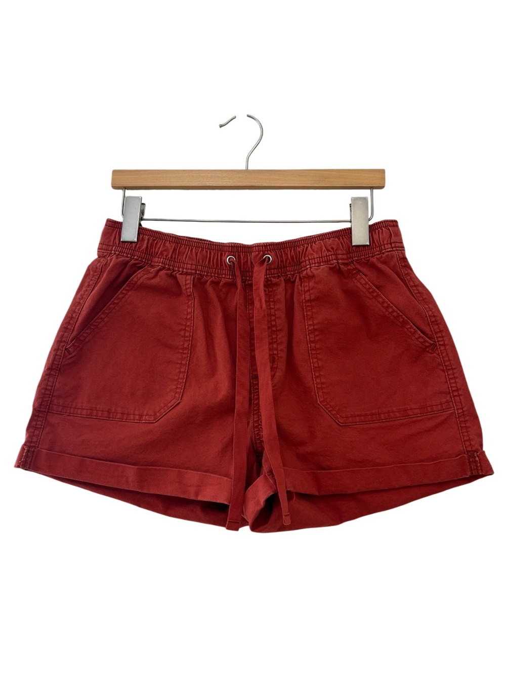 Signature by Levi Strauss Gold Label Breezy Pull-On Shorts Rust Size 8